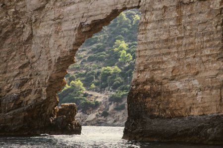 Foto de Cuevas azules de la isla de Zakynthos - Imagen libre de derechos