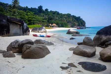 Foto de Hermosa playa tropical en Tailandia - Imagen libre de derechos
