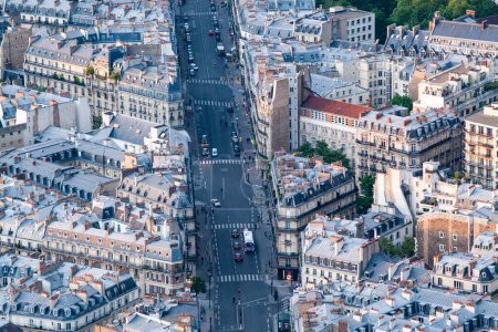 Foto de Vista aérea de París Francia - Imagen libre de derechos