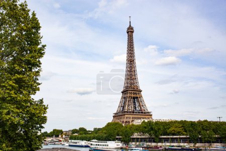 iconic Eiffel tower, Paris, France