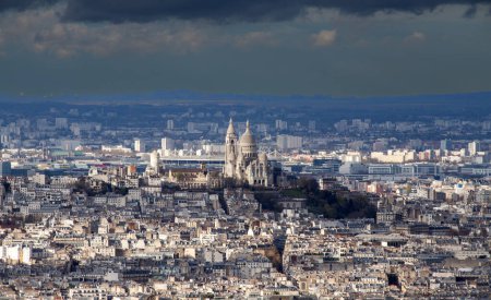 Photo for Earial view over Paris, France - Royalty Free Image