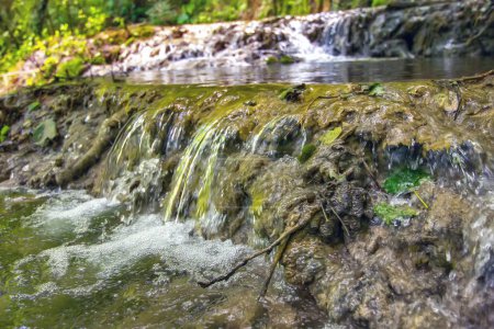 Photo for Waterfall in Eastern Serbia with tufa limestones - near Majdanpek - Royalty Free Image