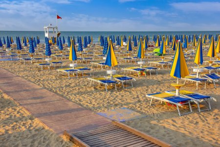 Photo for Lido di Jesolo is a seaside resort town in Italy - Royalty Free Image