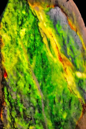 Photo for Macro detail of the jade mineral from New Zealand - Royalty Free Image