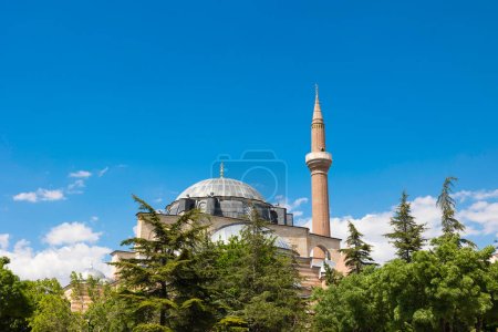 Moschee-Foto. Konya-Serafeddin-Moschee. Islamisches oder Ramadan-Hintergrundbild.