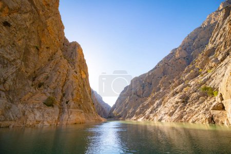 Karanlik Kanyon alias le Dark Canyon dans le district de Kemaliye d'Erzincan, Turkiye. Canyon de l'Euphrate.