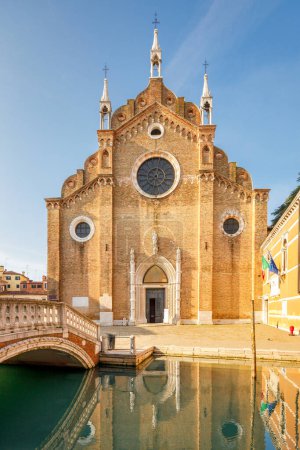 Photo for The Basilica di Santa Maria Gloriosa dei Frari, church in Venice, Italy, Europe. - Royalty Free Image