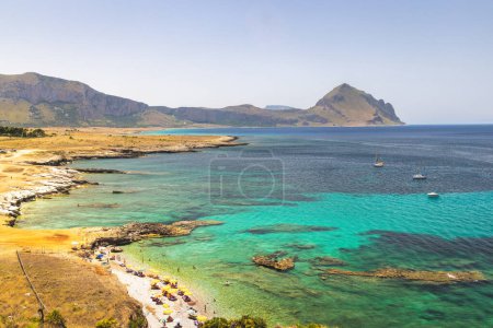 Foto de La costa del mar en el noroeste de Sicilia. - Imagen libre de derechos