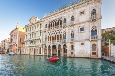 Photo for VENICE, ITALY - MARCH 4, 2023: The Ca' d'Oro or Palazzo Santa Sofia, a palace on the Grand Canal. - Royalty Free Image