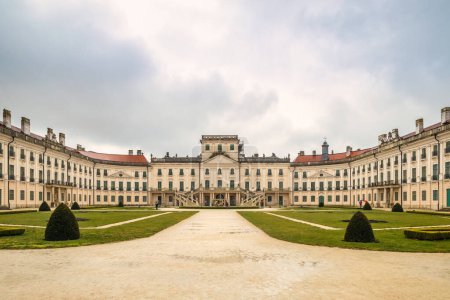 Eszterhaza Palast in Fertod, Ungarn, Europa.