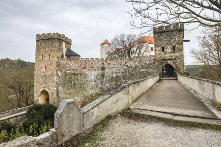 Bitov Castle in Znojmo region in South Moravia, Czech Republic, Europe.