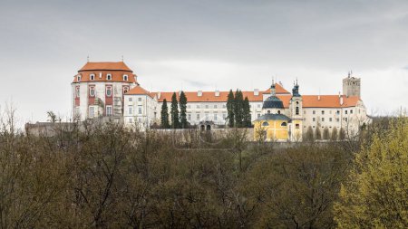 Château de Vranov nad Dyji dans la région de Znojmo en Moravie du Sud, République tchèque, Europe.