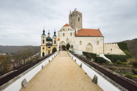 Château de Vranov nad Dyji dans la région de Znojmo en Moravie du Sud, République tchèque, Europe.