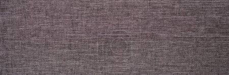 Foto de Fondo textil de tela marrón gris oscuro. Concepto de tela de lino de calidad - Imagen libre de derechos