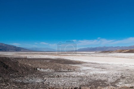 Foto de The Harmony Borax son restos antiguos de antiguos esfuerzos mineros en Death Valley, California. - Imagen libre de derechos
