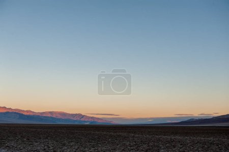 Photo for Landscape shot of the Badwater area in Death Valley, Ca., around sunrise. - Royalty Free Image
