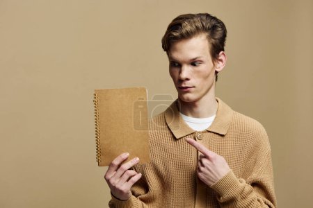 Photo for Stylish Male Portrait Collection: Diverse Expressions and Handsome Fashion Models in Studio - Royalty Free Image