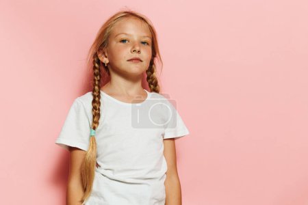 Photo for Sweet Summer Smiles: A Collection of Lovely Little Girls Enjoying Fun-filled Childhood Days - Royalty Free Image
