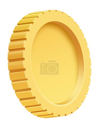 Photo for Gold coin sign symbol icon - Royalty Free Image