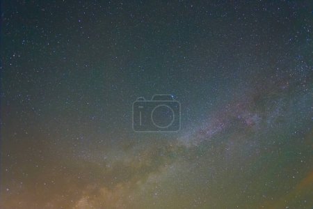 Photo for Milky way on a night starry sky background - Royalty Free Image