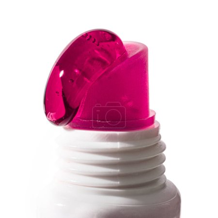 rosa Lippenstift Textur, Kosmetik Beauty-Produkt Textur, flüssiges Rouge, Lippenstift, Lipgloss-Uhren