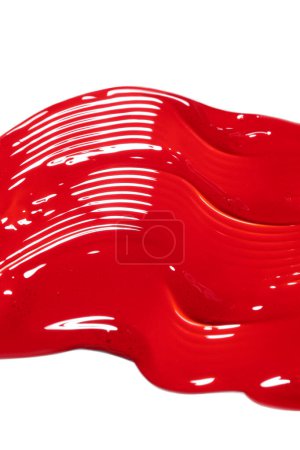 rote Lippentönung Textur, Kosmetik Beauty-Produkt Textur, flüssiges Rouge, Lippenstift, Lipgloss-Uhren