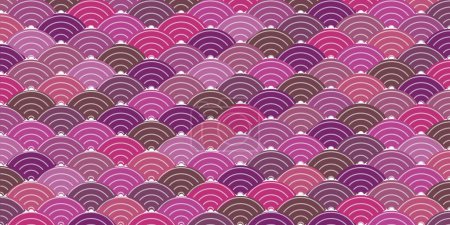 Ilustración de Pink Japanese paper spring background - Imagen libre de derechos