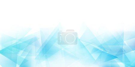 Photo for Wave blue technology curved background - Royalty Free Image