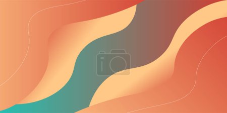 Photo for Wave pink technology curved background - Royalty Free Image