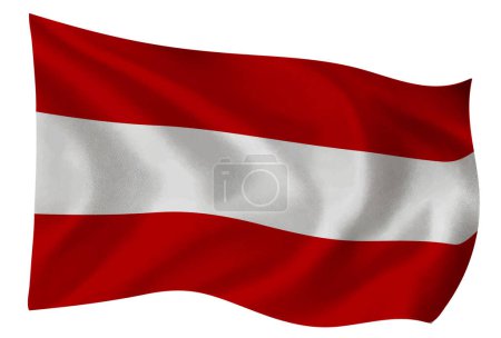 Photo for Austria Country Flag World Icon - Royalty Free Image