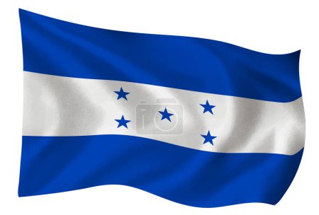 Photo for Honduras Country Flag World Icon - Royalty Free Image