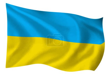 Photo for Ukraine Country Flag World Icons - Royalty Free Image