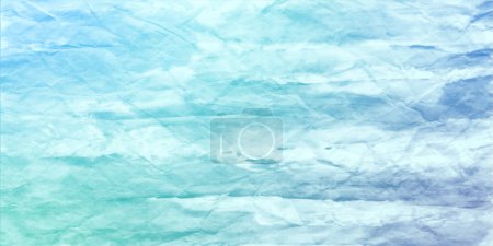 Photo for Blue Watercolor Japanese Pattern Background - Royalty Free Image