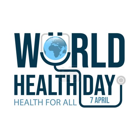 Photo for World health day vector image. Medicine And Healthcare Vector Illustration Free Vector - Royalty Free Image