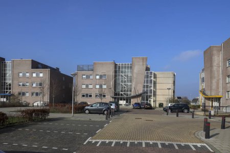 Photo for Houses in the Esse Hoog district of Nieuwerkerk aan den Ijssel  in the Netherlands - Royalty Free Image
