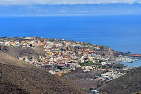 La Gomera, Îles Canaries - 15 mars 2024 : la ville de San Sebastian de la Gomera