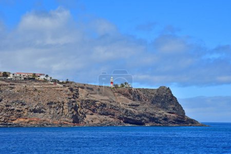 La Gomera, Islas Canarias - 15 de marzo de 2024: la ciudad de San Sebastián de la Gomera