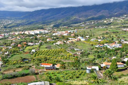 La Palma, Islas Canarias - 15 de marzo de 2024: la vista del paisaje desde el Mirador de la Concepción