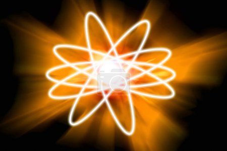 Foto de Ilustración conceptual de una partícula subatómica. - Imagen libre de derechos