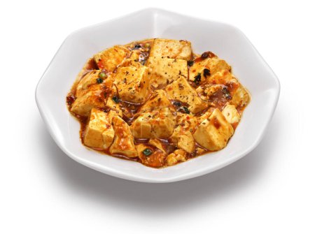 Photo for Mala tofu ( numbing and spicy bean curd), Chinese Sichuan food - Royalty Free Image