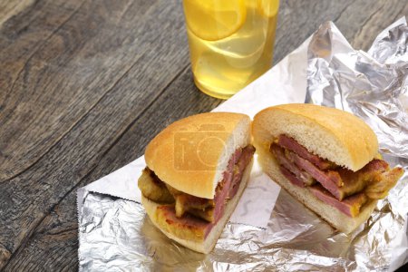 homemade peameal bacon sandwich, Toronto's signature dish