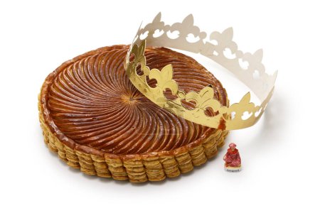 Téléchargez les photos : Galette des rois, gâteau roi français - en image libre de droit