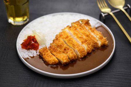 chicken katsu curry, Japanese food