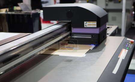 Digitaldruckmaschine. Druckereiindustrie.
