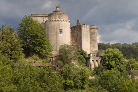 Castillo de Bonaquil, Lot et Garonne, Francia.
