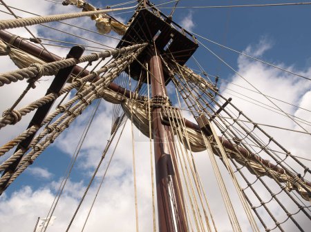 The Spanish galleon master tree represents a majestic element of maritime history