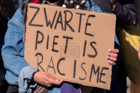 Photo for Demonstration Against Racism At Amsterdam The Netherlands 19-3-2022 - Royalty Free Image