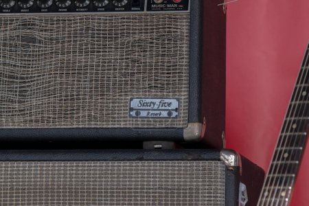 Photo for Detail Of The Music Man Sixty-Five Reverb Guitar Amp At Amsterdam The Netherlands 5-2-2022 - Royalty Free Image
