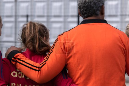 Foto de Frank Rijkaard apoyando a los Países Bajos en Amsterdam 21-9-2022 - Imagen libre de derechos