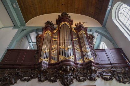 Foto de Organ Inside The English Reformed Church At The Begijnhof At Amsterdam The Netherlands 21-6-2022 - Imagen libre de derechos